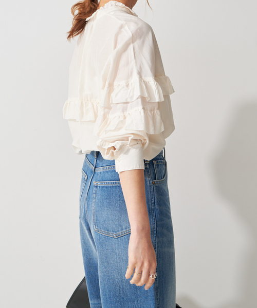 「Spick & Span」 長袖ブラウス FREE ベージュ レディース Spick＆Span 「Spick & Span」 長袖ブラウス FREE ベージュ