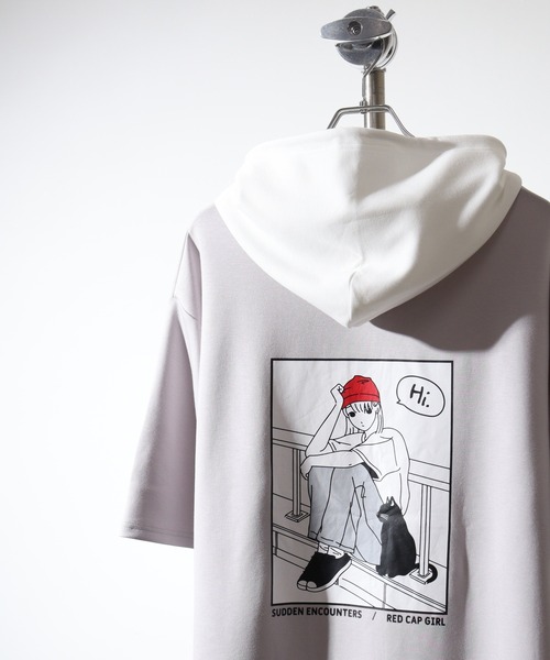 RED CAP GIRL（レッドキャプガール） パーカー RED CAP GIRL RCGポンチ