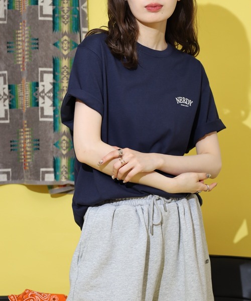NERDY アーチロゴ Tシャツ ブラック アーチロゴTシャツ ブラック – META TAXI STORE