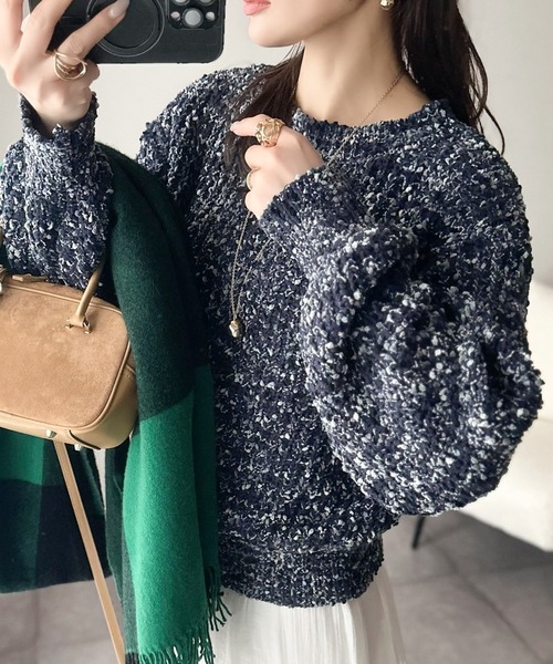 classicalelf（クラシカルエルフ） ニット セーター はじける彩りに