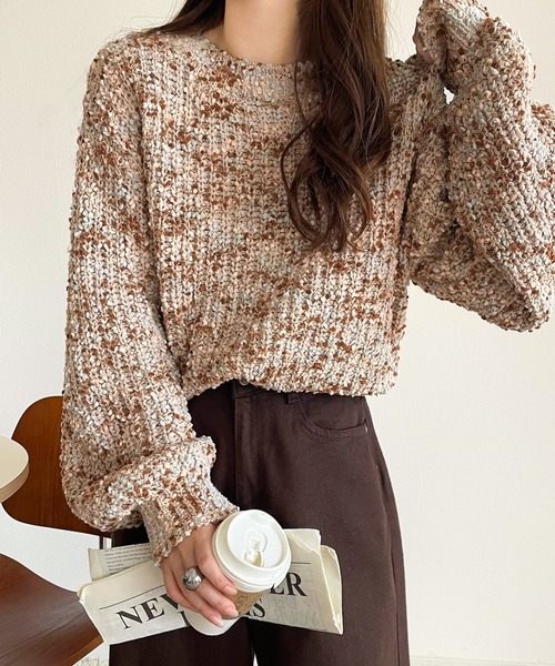 classicalelf（クラシカルエルフ） ニット セーター はじける彩りに