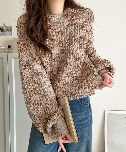 classicalelf（クラシカルエルフ） ニット セーター はじける彩りに