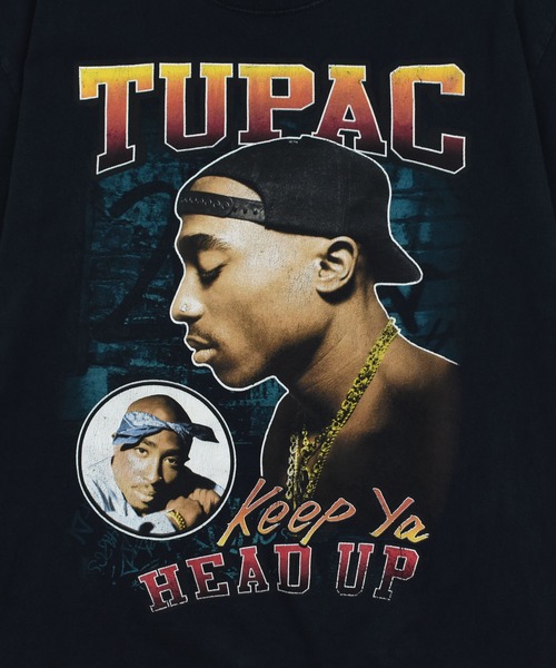 VINTAGE tシャツ 「USED」TUPAC/2PAC “Keep Ya Head Up” ラップ