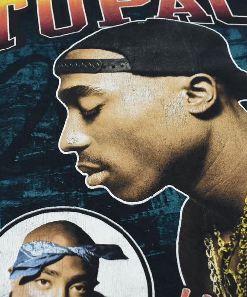 VINTAGE tシャツ 「USED」TUPAC/2PAC “Keep Ya Head Up” ラップ