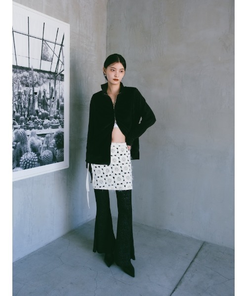 最終値下げ sahara Fluffy Layered Zip Top ブラック sahara Fur Docking Zip Top レディース : ZOZOTOWN Yahoo!店