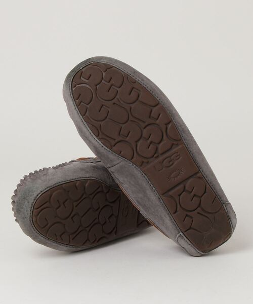 「UGG」 モカシンシューズ 23cm グレー レディース_画像3