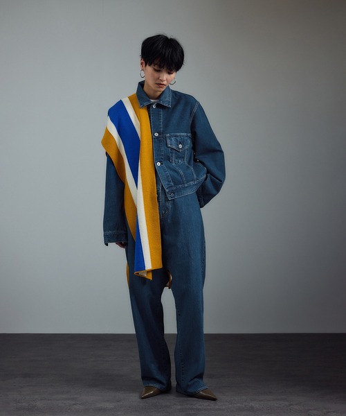 KURO デニムジャケット gジャン 「KURO for SALON（クロ）」別注カルラ