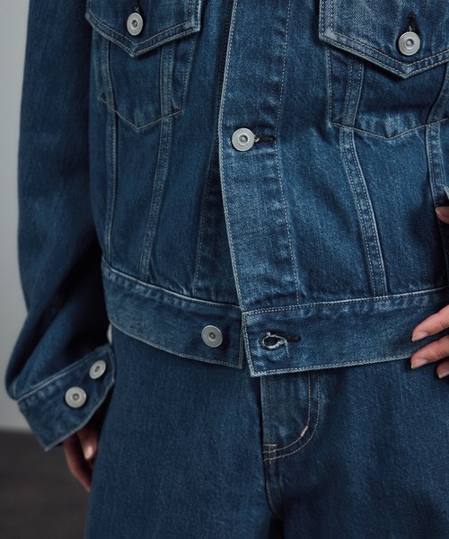 KURO デニムジャケット gジャン 「KURO for SALON（クロ）」別注カルラ