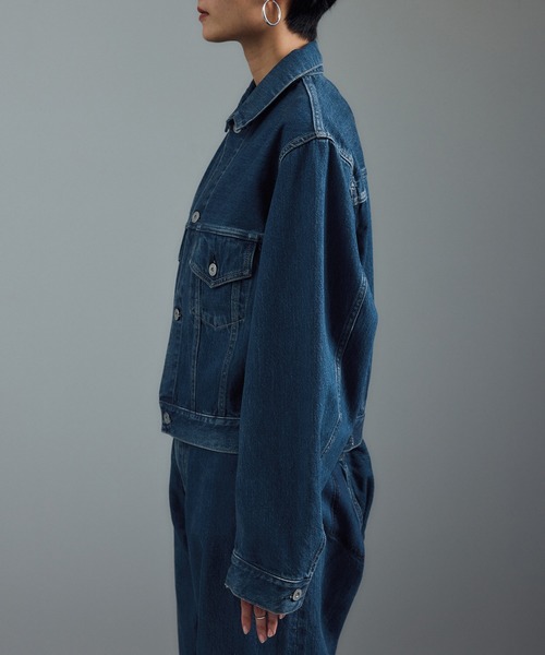 KURO デニムジャケット gジャン 「KURO for SALON（クロ）」別注カルラ