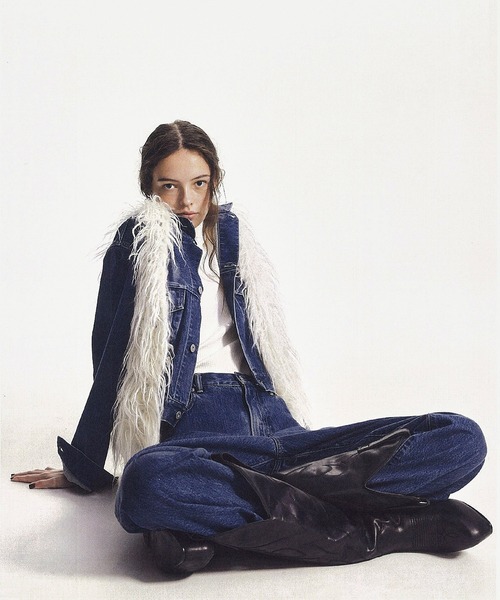 KURO デニムジャケット gジャン 「KURO for SALON（クロ）」別注カルラ