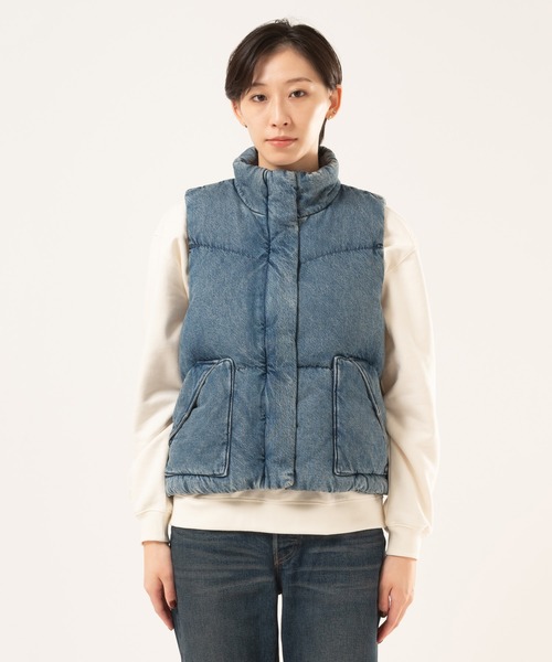 Levi's（リーバイス） ダウンベスト ベスト ウエスタンバブルベスト