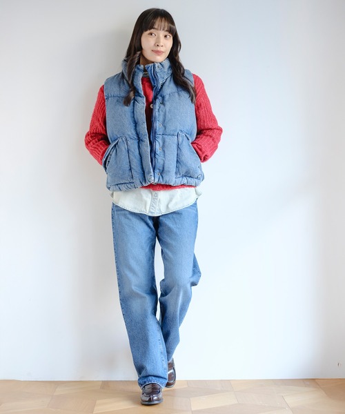 Levi's（リーバイス） ダウンベスト ベスト ウエスタンバブルベスト