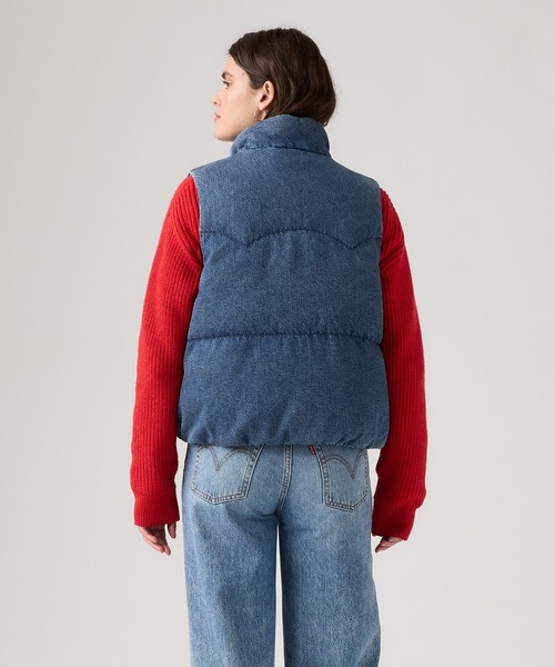 Levi's（リーバイス） ダウンベスト ベスト ウエスタンバブルベスト