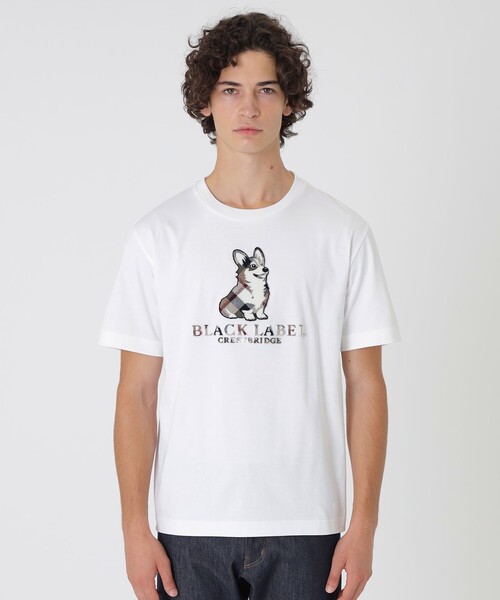 新品タグ付き【BLACK LABEL】ブラックレーベル 半袖シャツ　グレー　L BLUE LABEL / BLACK LABEL CRESTBRIDGE / ブルーレーベル