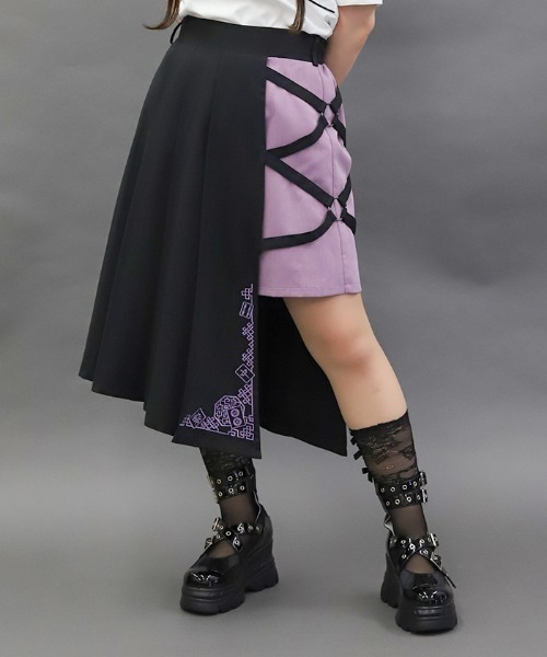★美品★ axes femme POETIQUE 刺繍ブラウス スカート ★ ワンポイントが可愛い♡axes femmeとPOETIQUEの柄刺繍ブラウスをご紹介