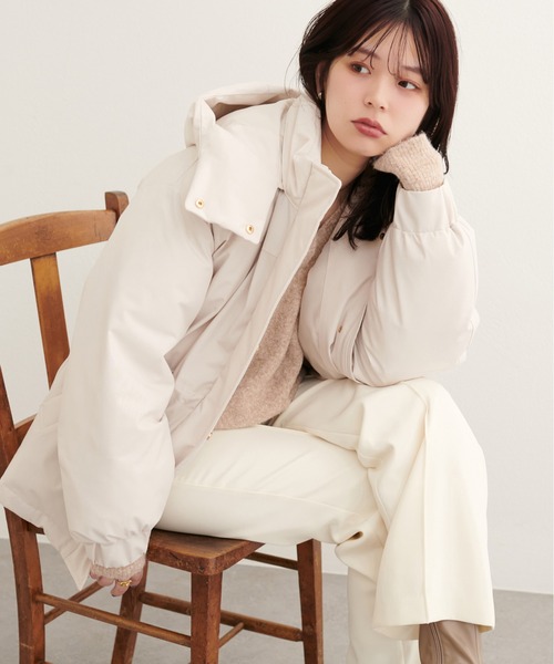 natural couture ダウンコート ダウンジャケット 「WOODS × couture