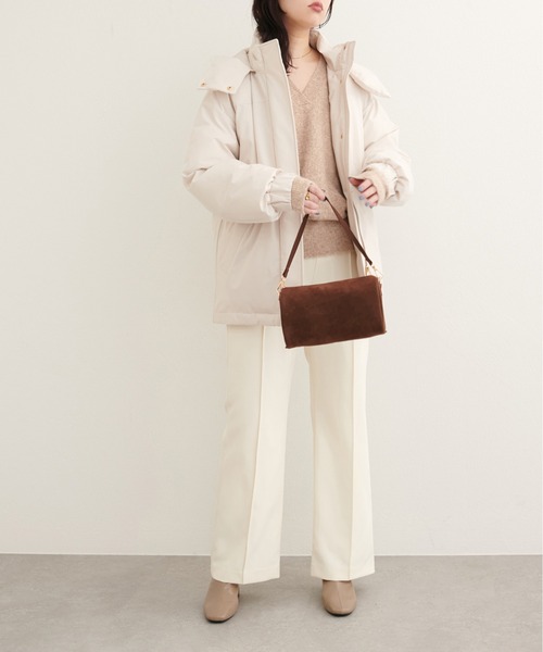 natural couture ダウンコート ダウンジャケット 「WOODS × couture