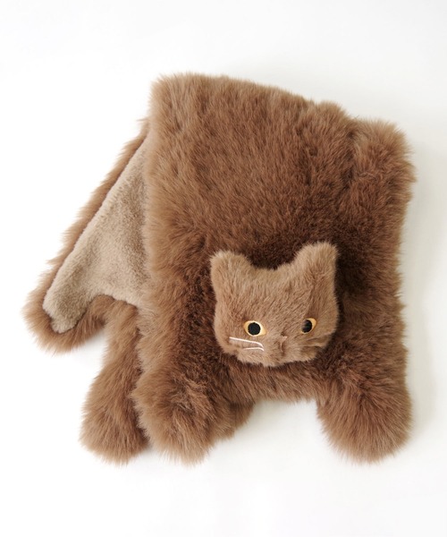トートバッグ WOVEN (ウーヴン) / エコファー ねこフラップカバー
