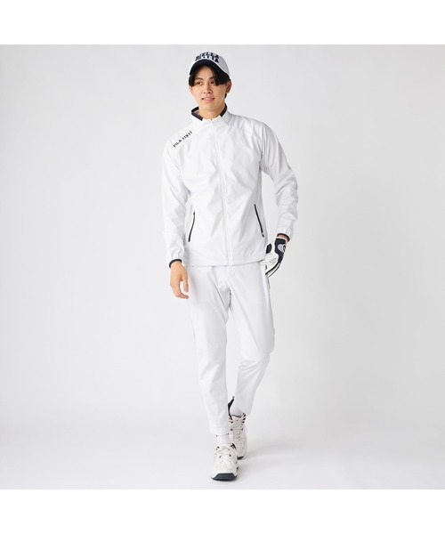 新品フィラ ゴルフ 上下セット 4WAYストレッチ ライトボンディング 白 3L FILA GOLF パンツ フィラゴルフ ゴルフウェア ワンポイント ロゴ