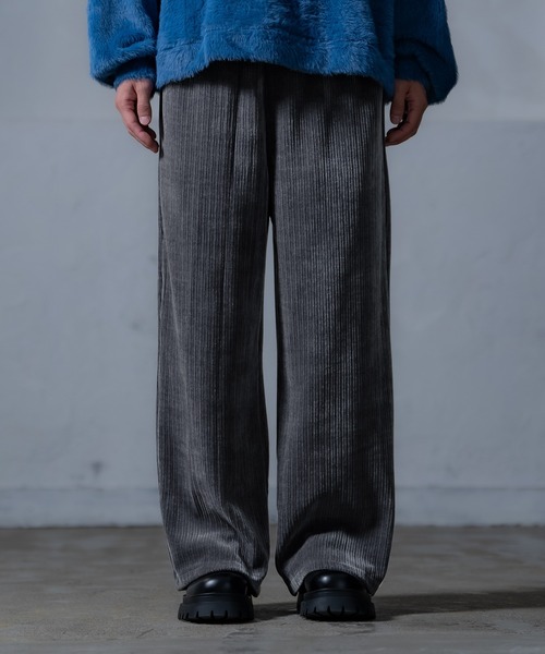 パンツ 太コーデュロイ ワイドパンツ メンズ レディース : ZOZOTOWN