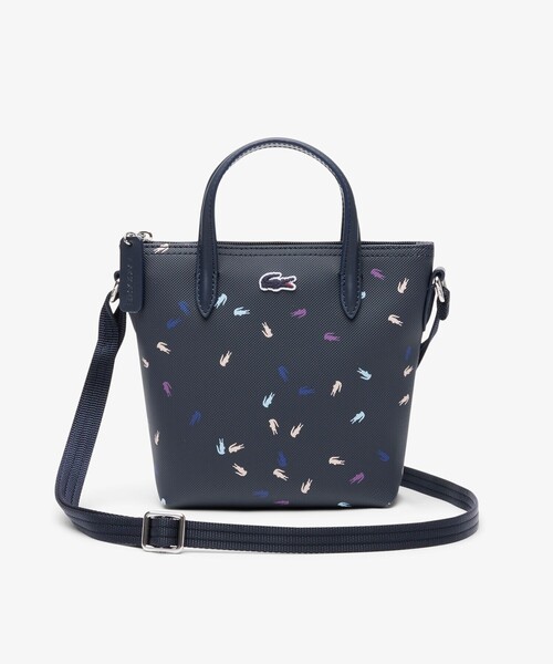 ラコステ（LACOSTE）/ホリデー マルチカラーワニロゴプリントトートバッグ LACOSTE（ラコステ） トートバッグ ホリデー マルチカラーワニロゴ