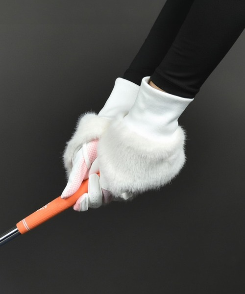 FR2 ハンドウォーマー ゴルフ COMONGOLF（コモンゴルフ） ゴルフ 暖かフリース裏地 モコモコ ゴルフ