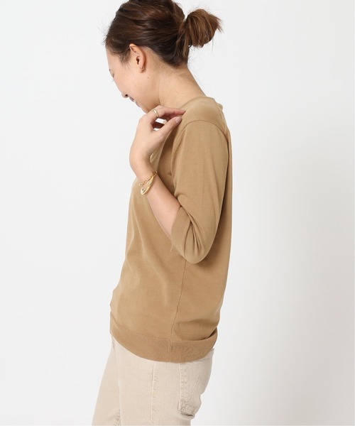 「Deuxieme Classe」 半袖ニット 38 ブラウン レディース_画像3