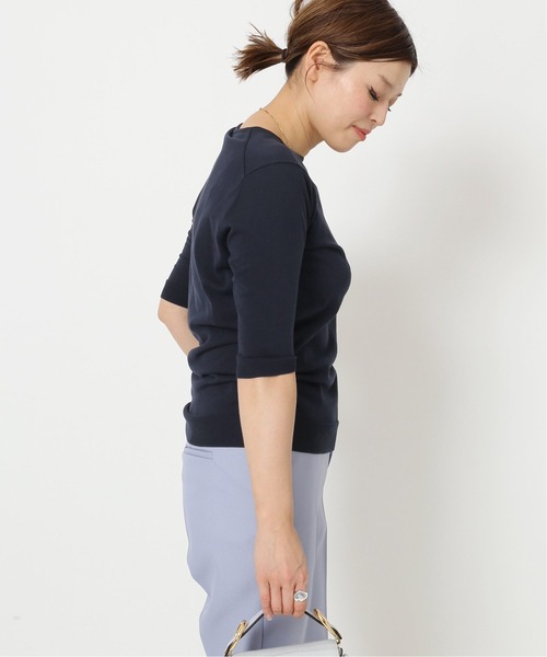 「Deuxieme Classe」 半袖ニット 38 ブラウン レディース_画像4