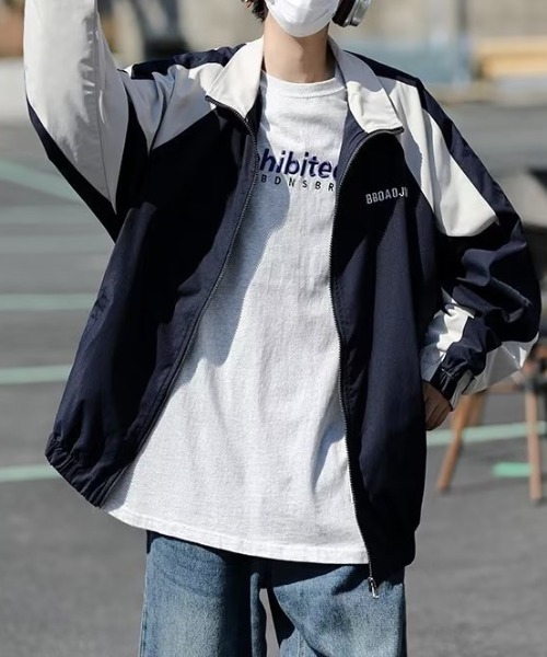 ROOP TOKYO 「all runs」ブルゾン L ネイビー メンズ : ZOZOTOWN Yahoo