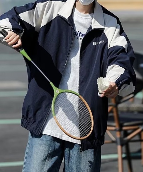 ROOP TOKYO 「all runs」ブルゾン L ネイビー メンズ : ZOZOTOWN Yahoo