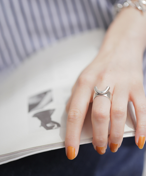 「PHILIPPE AUDIBERT」 リング FREE シルバー レディース_画像3