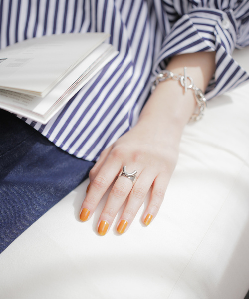 「PHILIPPE AUDIBERT」 リング FREE シルバー レディース_画像4