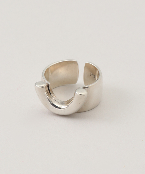 「PHILIPPE AUDIBERT」 リング FREE シルバー レディース_画像5