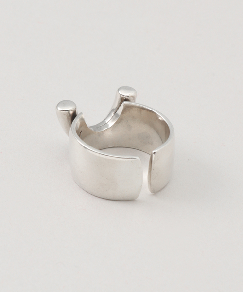 「PHILIPPE AUDIBERT」 リング FREE シルバー レディース_画像6