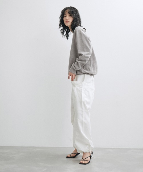 「REMI RELIEF」 スウェットカットソー M ライトグリーン レディース_画像9