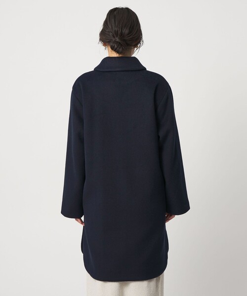 A DAY IN THE LIFE ステンカラーコート コート ニットビーバー ステン  