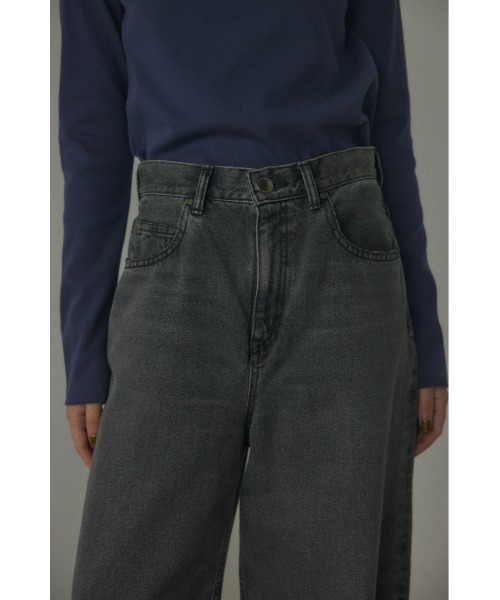 「BLACK BY MOUSSY」 デニムパンツ 24inch ブラック レディース_画像5