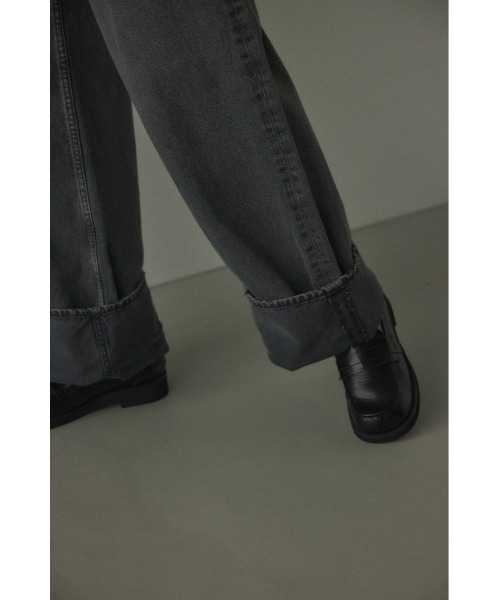 「BLACK BY MOUSSY」 デニムパンツ 24inch ブラック レディース_画像7