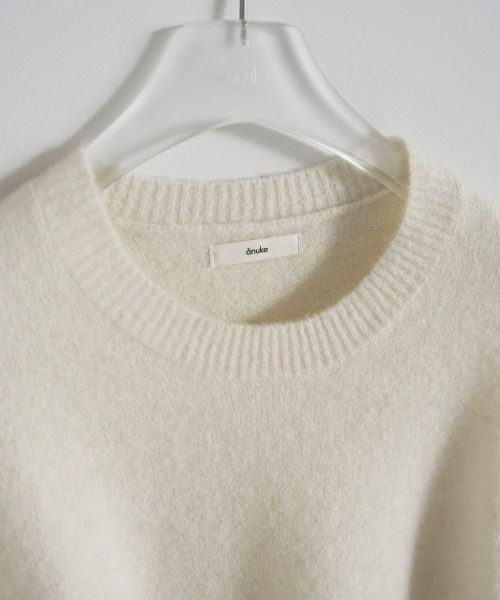 anuke（アンヌーク） ニット セーター anuke Layered Scarf Knit