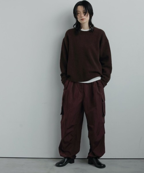 anuke（アンヌーク） ニット セーター anuke Layered Scarf Knit