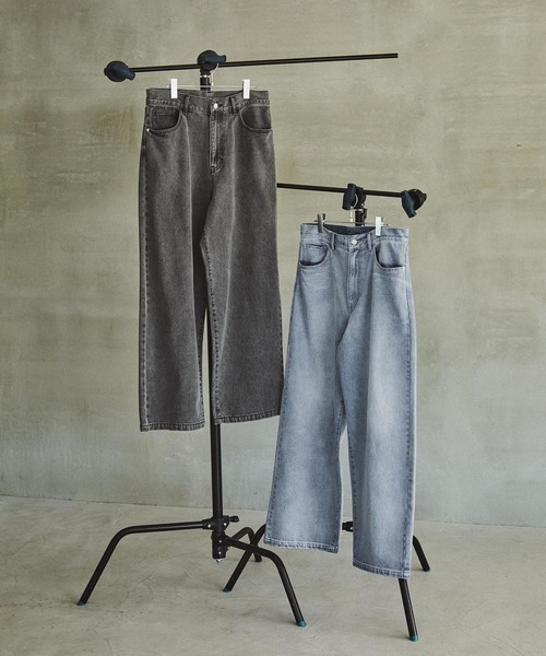 「EMMA CLOTHES」 デニムパンツ L ライトブラウン メンズ_画像6