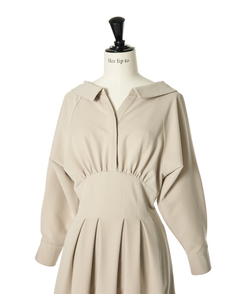 Her lip to 長袖ワンピース M ピンク レディース : ZOZOTOWN Yahoo!店