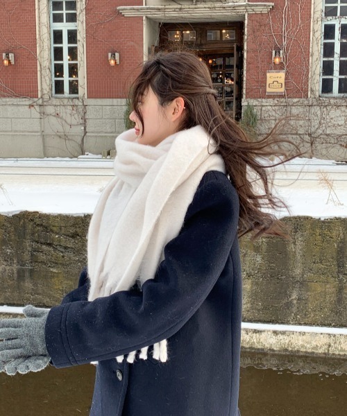 【美品】☆ストーンアイランド：ウール　メルトン　ピーコート　ダブルブレストコート TOMORROWLAND（トゥモローランド） pコート ピーコート ウールメルトン