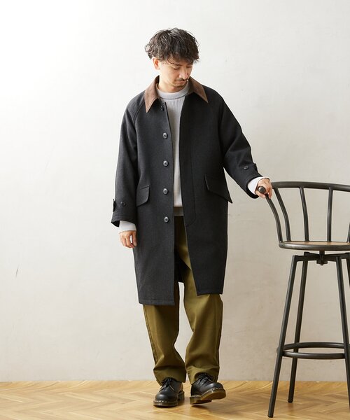 新品JOURNAL STANDARD relumeステンカラーコート！セーター付 JOURNAL STANDARD relume（ジャーナルスタンダード レリューム