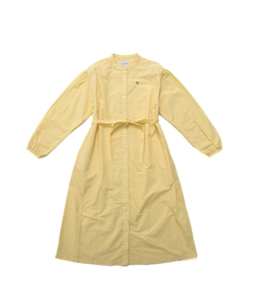 「Arnold Palmer」 長袖ワンピース M イエロー レディース_画像3