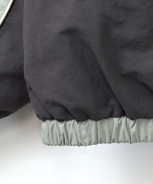 「Starting Over」 「HALHAM」ナイロンブルゾン L グレー メンズ_画像8