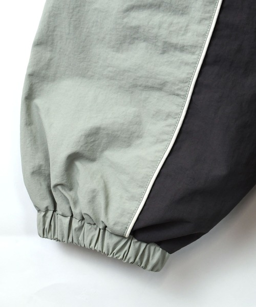 「Starting Over」 「HALHAM」ナイロンブルゾン L グレー メンズ_画像9