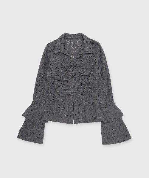 JOSE MOON（ジョゼムーン） ブラウス シャツ LIQUIDE LACE BLOUSE