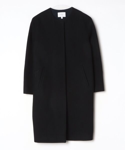 BEAUTY＆YOUTH UNITED ARROWS ノーカラーコート SMALL ブラック