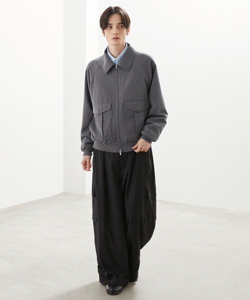 【未使用】THE BOLDNAN ショートブルゾン LUENNA ブルゾン アウター 「LUENNA」Minimal Short Blouson